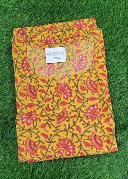 Premium quality printed designer cotton Kafthan Nighties - free size