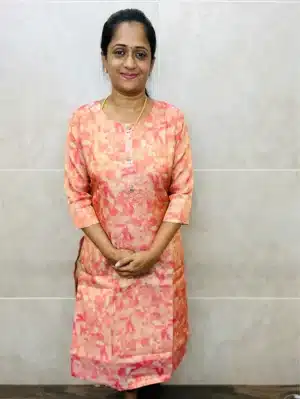 Ready-to-wear Digital Printed Chanderi Silk Kurti